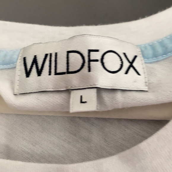 WILDFOX Super Soft Flamingo Shirt size L - Picture 3 of 5
